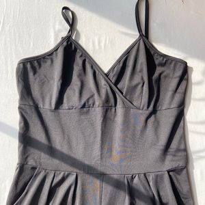 Stretchy black jumpsuit